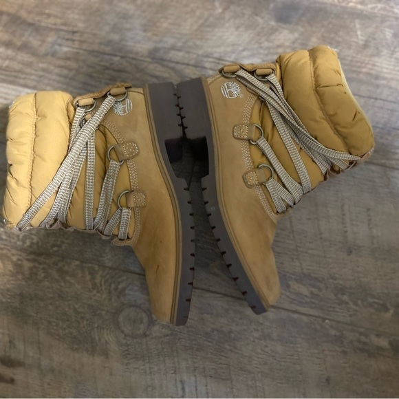 Timberland 650 Leather Fleece Boots Women’s Size 6 - Picture 5 of 5